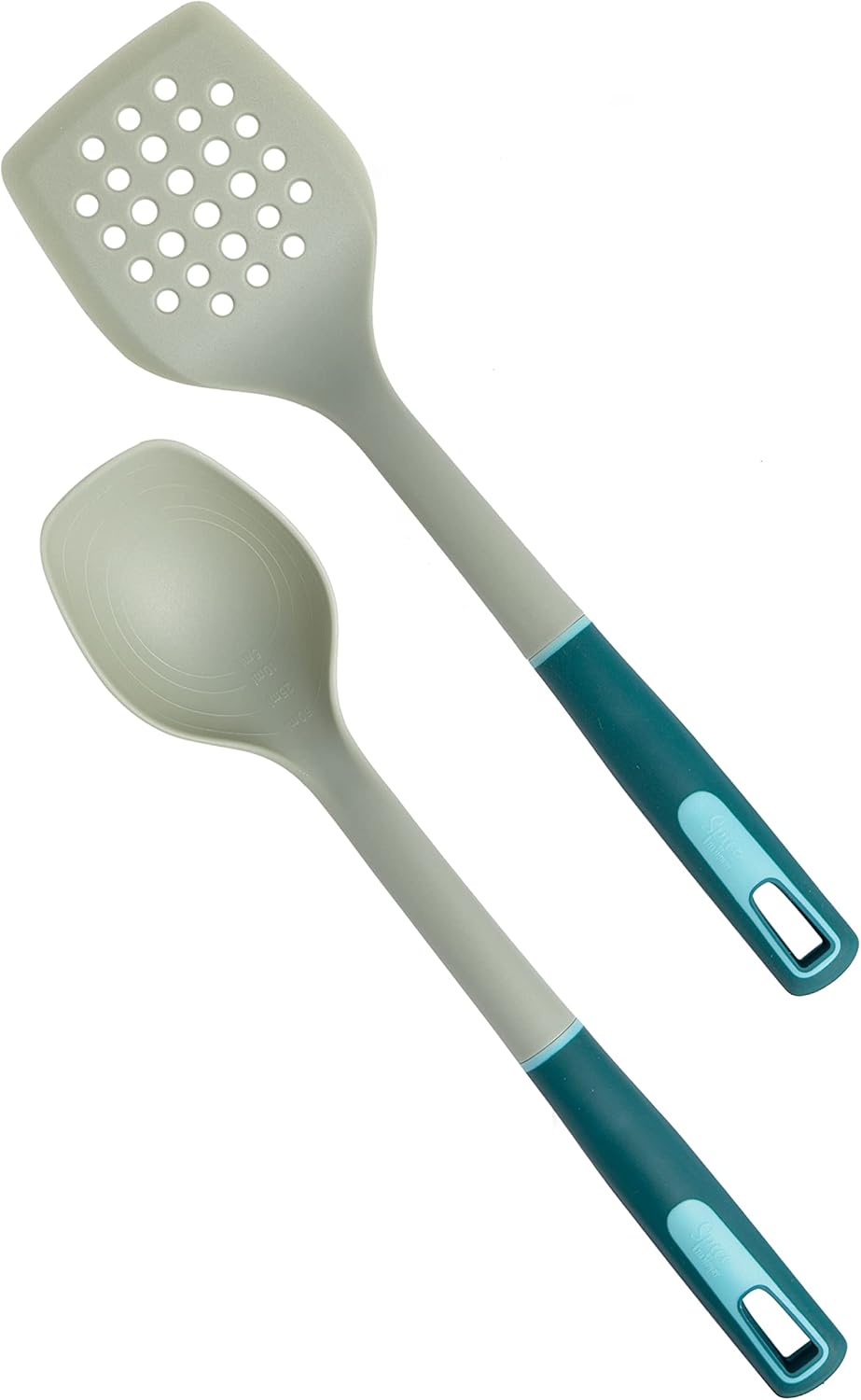 Tia Mowry Spice 10-Piece Ceramic Cookware Set in Teal - Healthy Non-Stick Option