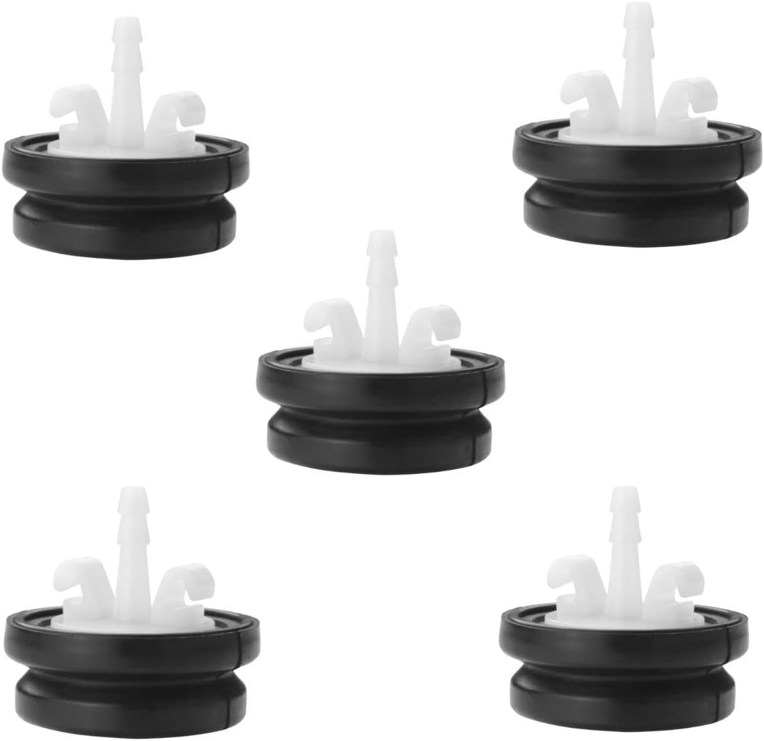 Toro Snowblower Primer Bulb Replacement Kit - Compatible with Lawn-Boy 66-7460 and Toro 66-7460 - Includes 5 Free Plastic Holders