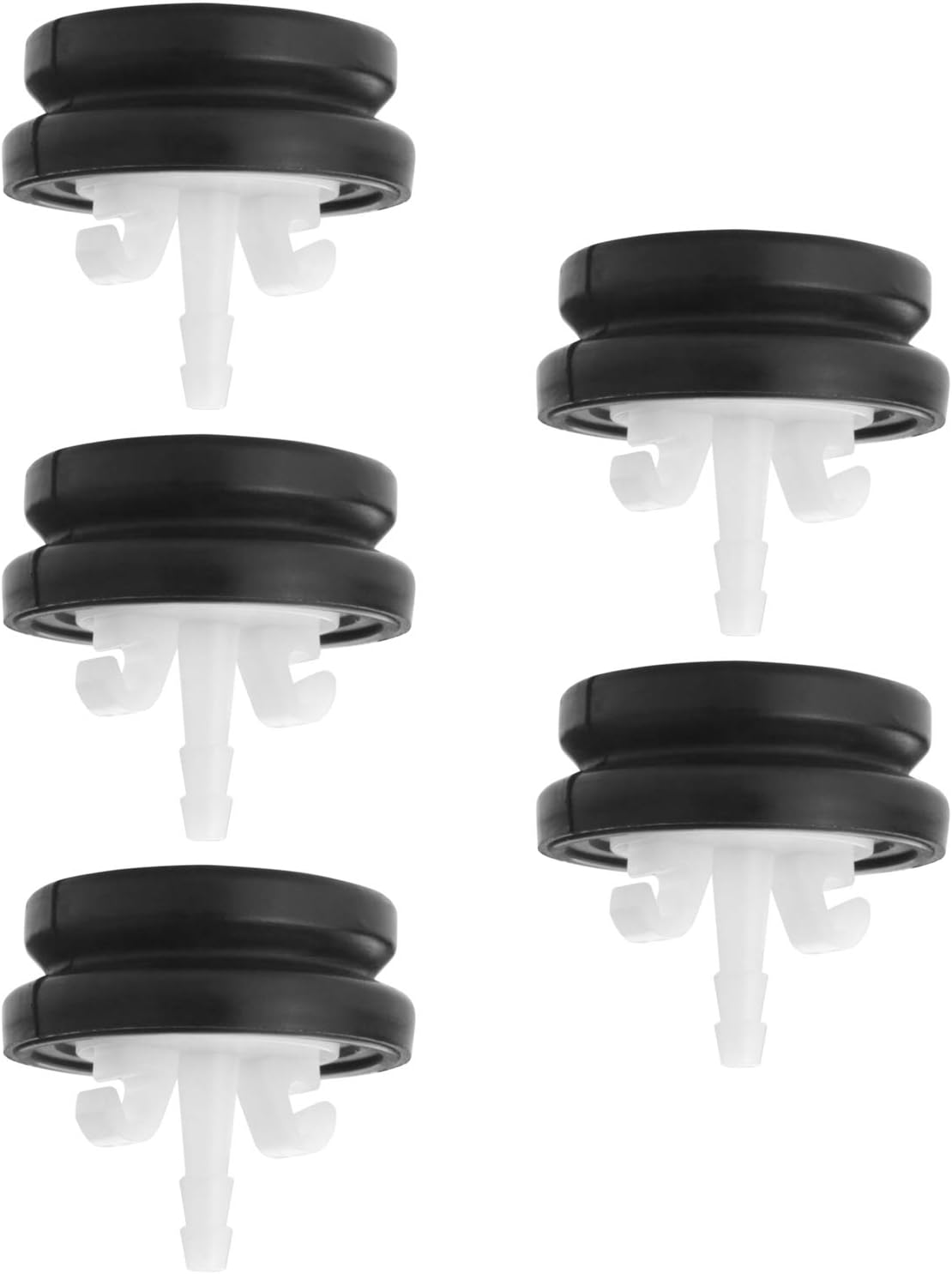 Toro Snowblower Primer Bulb Replacement Kit - Compatible with Lawn-Boy 66-7460 and Toro 66-7460 - Includes 5 Free Plastic Holders
