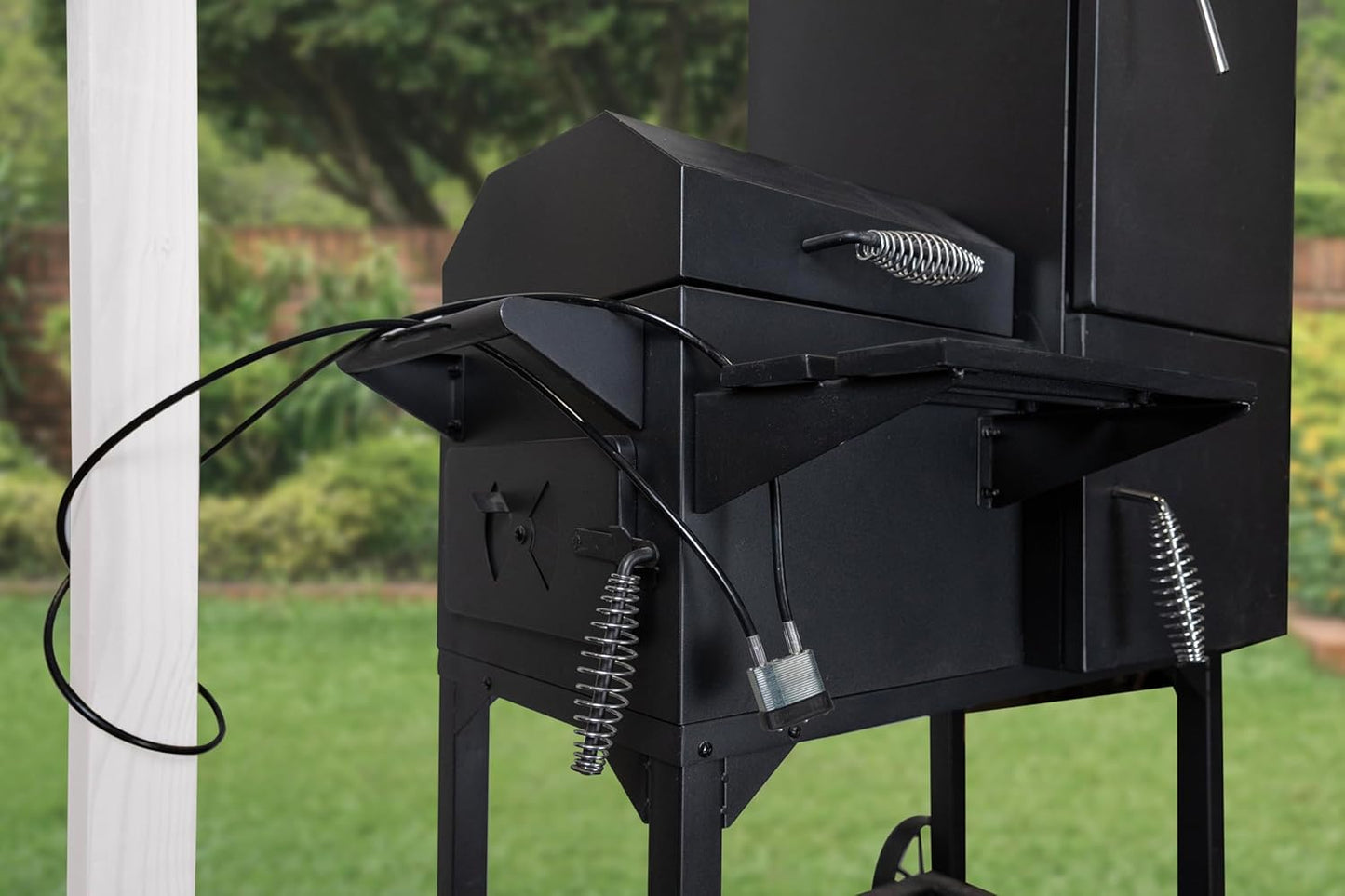 Ultimate Outdoor Security Bundle: Two 8 ft Steel Cable Locks & Padlocks - Keyed Alike for Versatile Protection