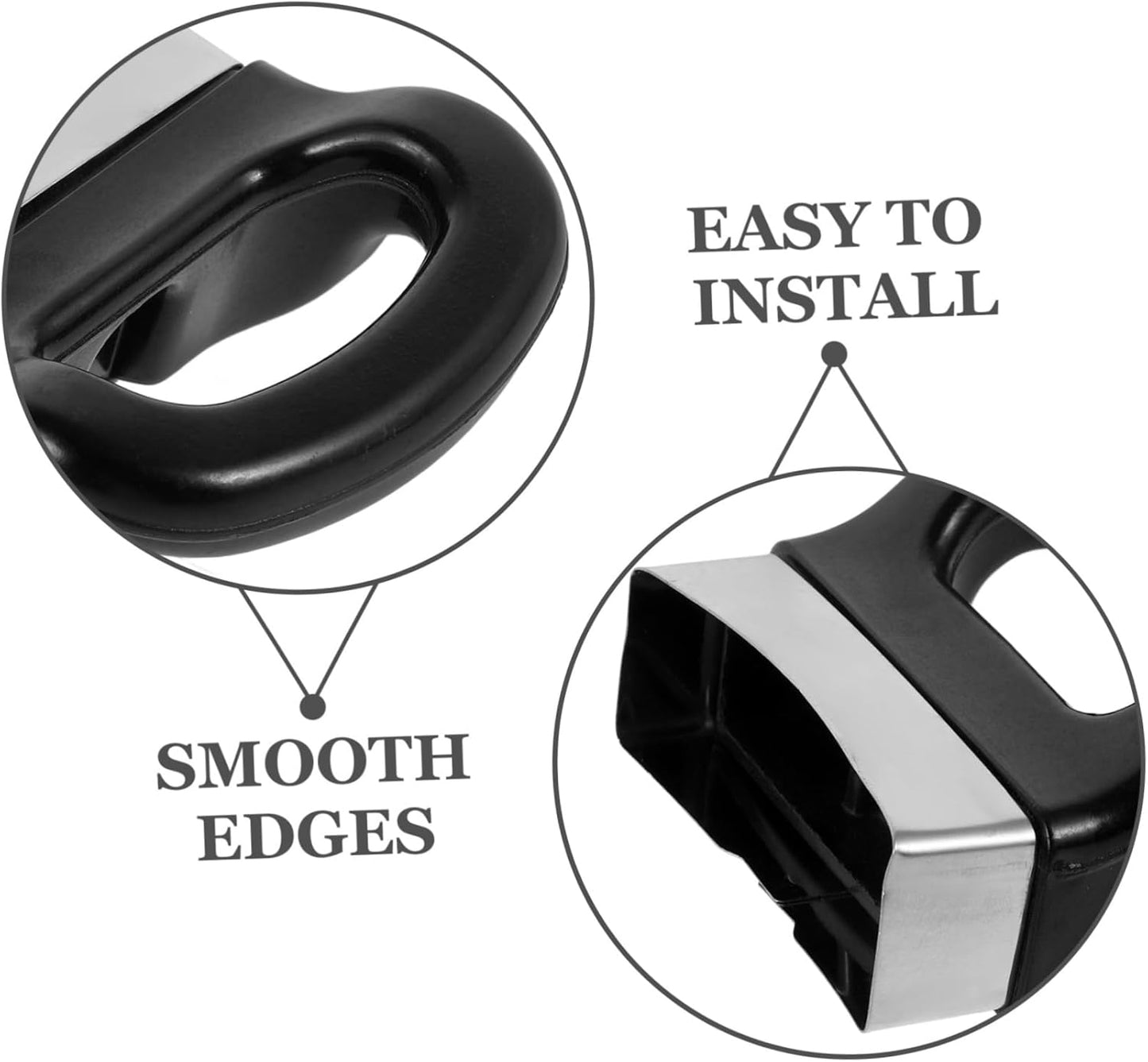 Universal Detachable Pot Handle Replacement Set - Ergonomic Design for Safe Cooking - Fits Woks and Frying Pans - Easy Installation