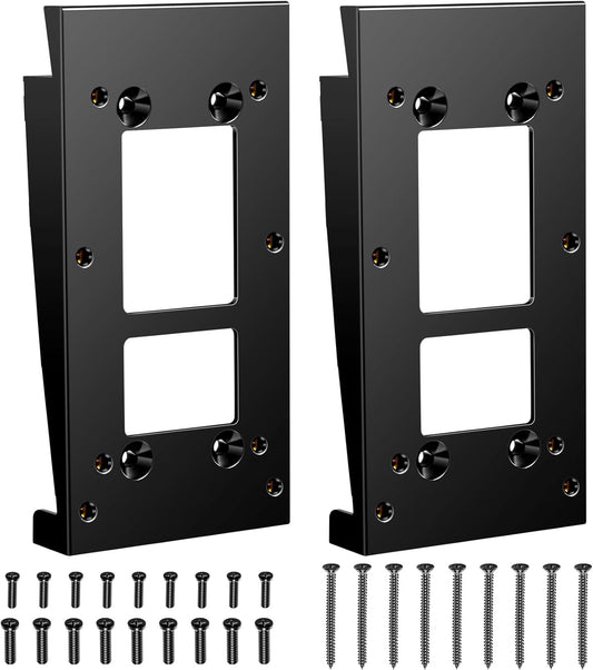 Vinyl Siding Mount for Ring Video Doorbell 2020 & 1st Gen - 2 Pcs Compatible with Various Models - Easy Installation on 4" Standard Vinyl Siding