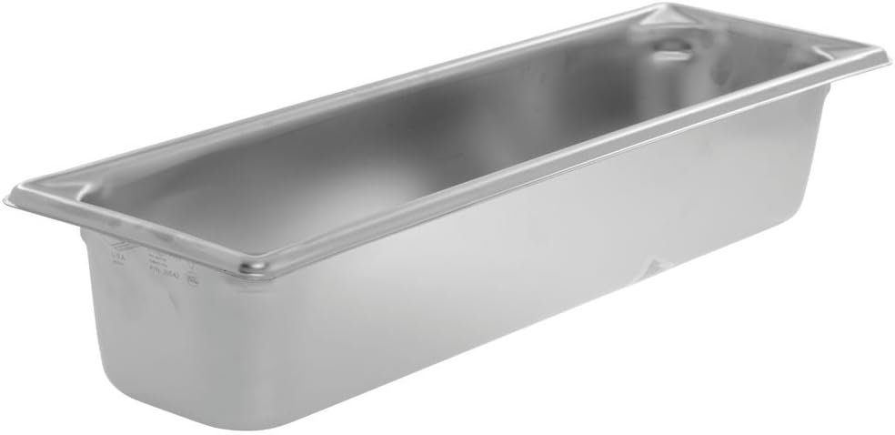 Vollrath Company Stainless Steel Steam Table Pan for Food Service Buffets and Catering Events