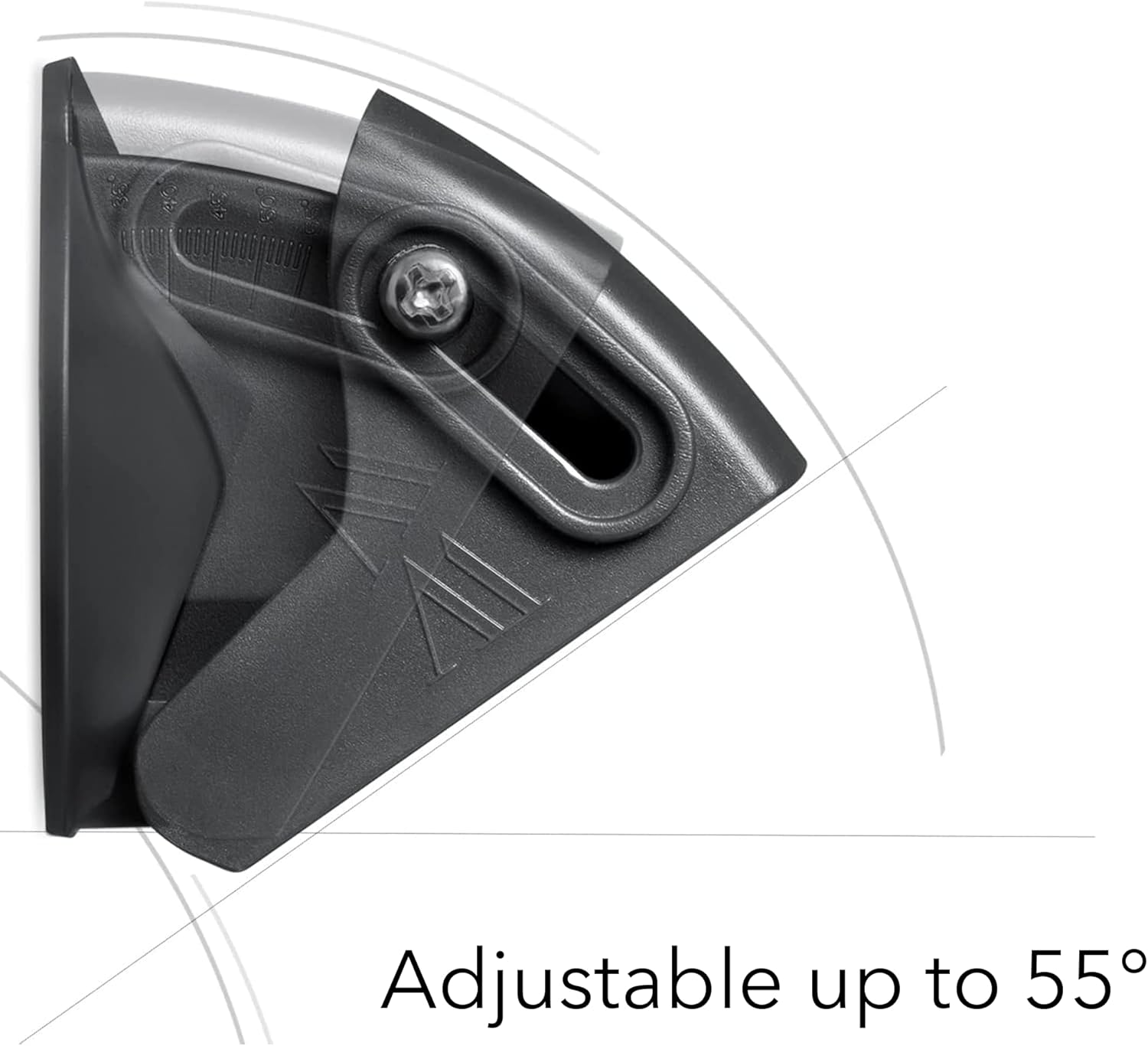 Wasserstein Nest Doorbell (Wired, 2nd Gen) Horizontal Adjustable Mount - Easy Installation & Improved Viewing Angle