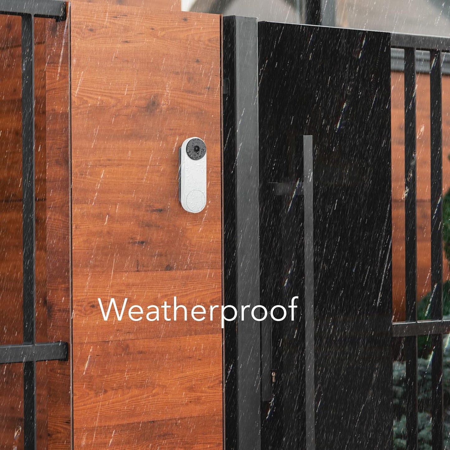 Wasserstein Nest Doorbell (Wired, 2nd Gen) Horizontal Adjustable Mount - Easy Installation & Improved Viewing Angle