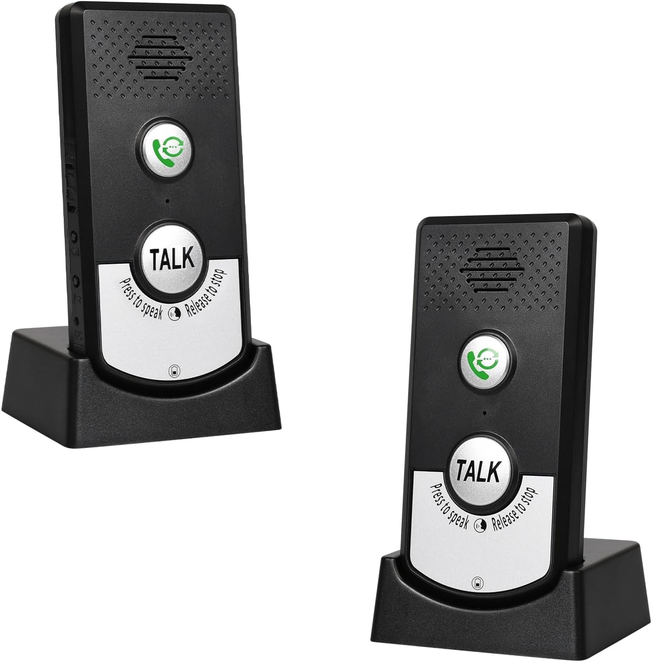 Wireless Intercom System for Home, Hospital, Hotel - 1000m Range, 2-Way Communication