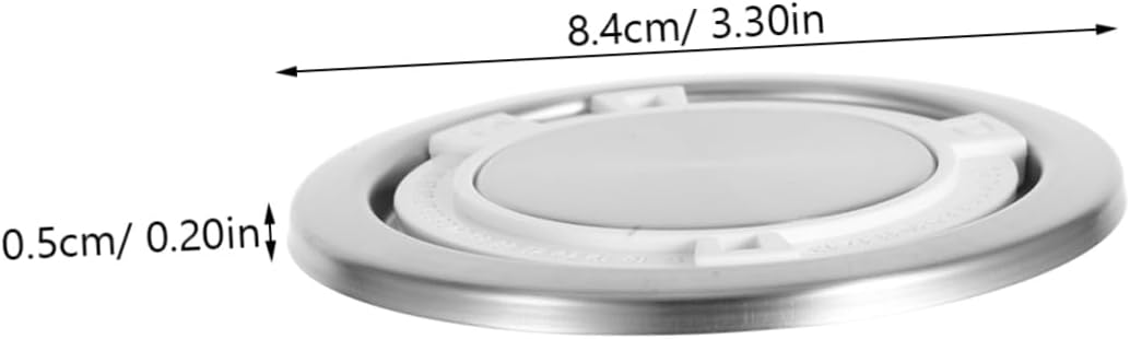 Wooden Ball Jar Lids Set - Stainless Steel Mason Jar Sealer for Wide Mouth Jars