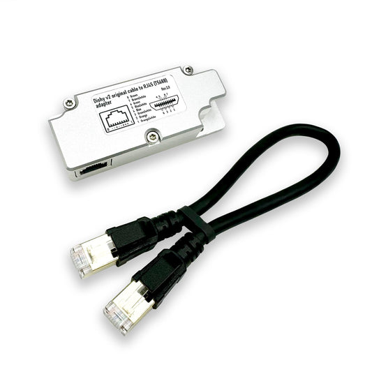 YAOSHENG Rectangular Dishy V2 Cable Adapter for Fast and Simple Connection to PoE Injector via RJ45