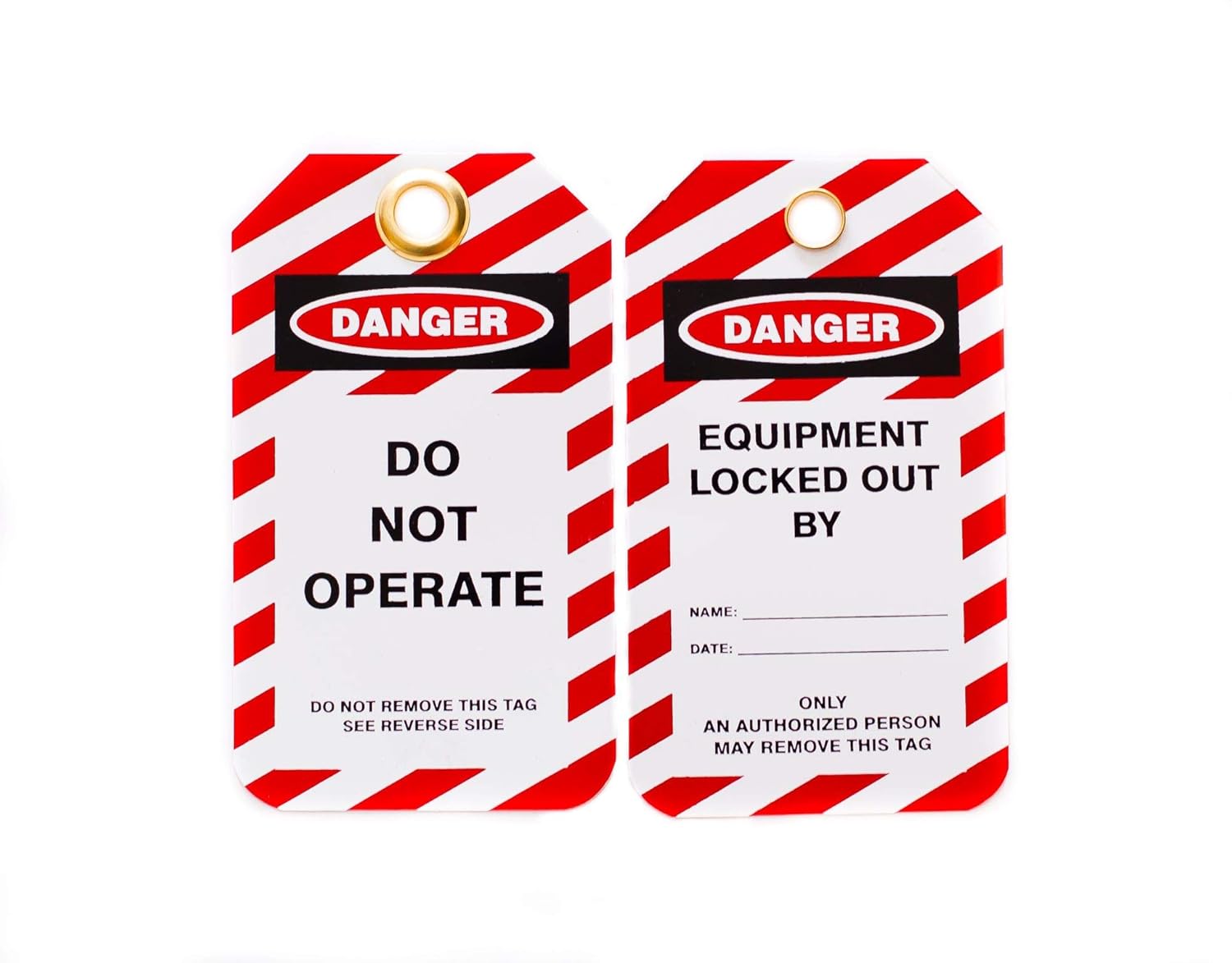 Zing Green Products 7149 Electrical Lockout Tagout Kit - Includes Hasps, Safety Padlocks, Tags, Breaker Lockout Devices