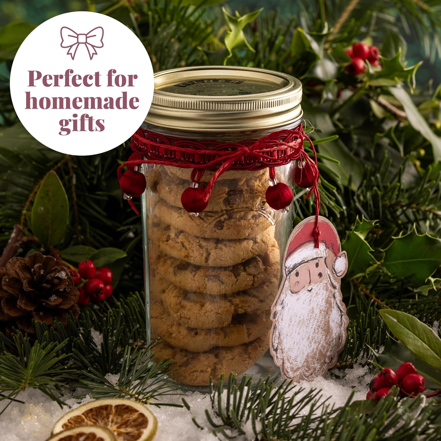 0.35 Litre Kilner Wide Mouth Preserve Jar - Ideal for Preserving Fruits and Vegetables