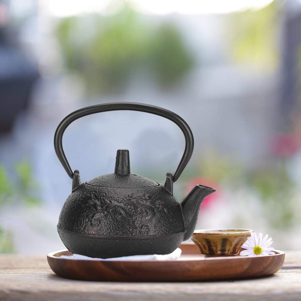 0.3L Japanese Style Cast Iron Teapot Kettle - Uncoated Water Kettle for Tea - Perfect Gift and Decoration