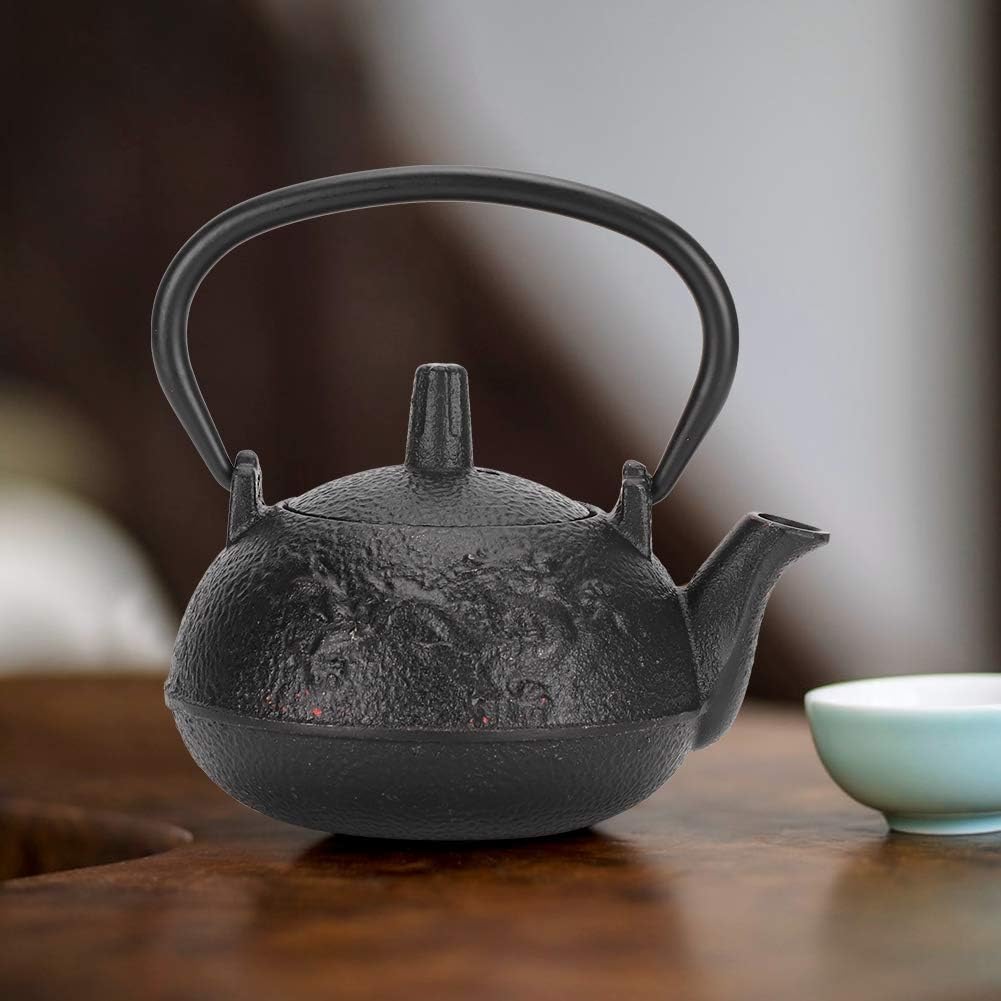 0.3L Japanese Style Cast Iron Teapot Kettle - Uncoated Water Kettle for Tea - Perfect Gift and Decoration