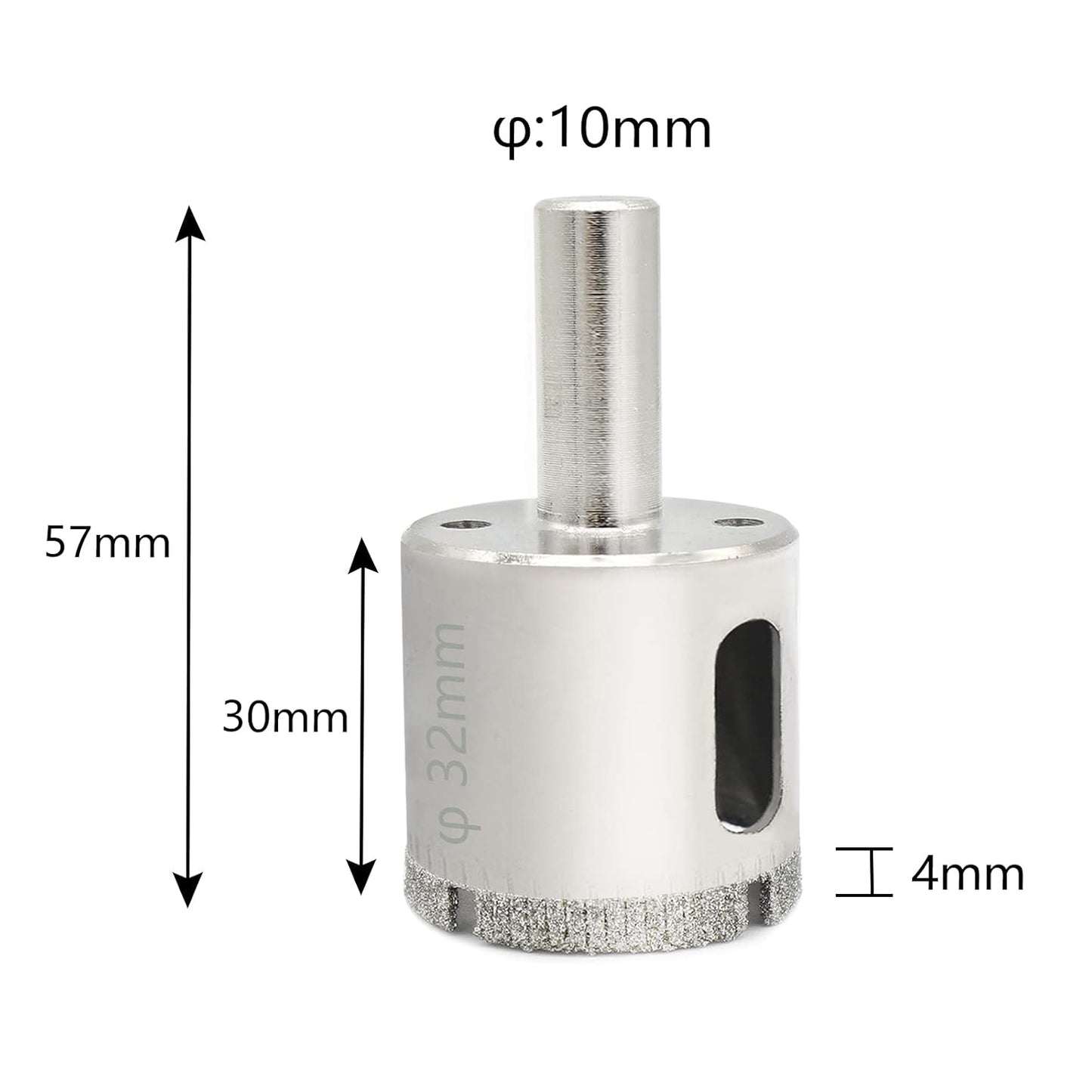 1-1/4" Diamond Hole Saw Drill Bits for Glass, Ceramic, Porcelain, Marble - 32mm Tile Hole Saw Cutters