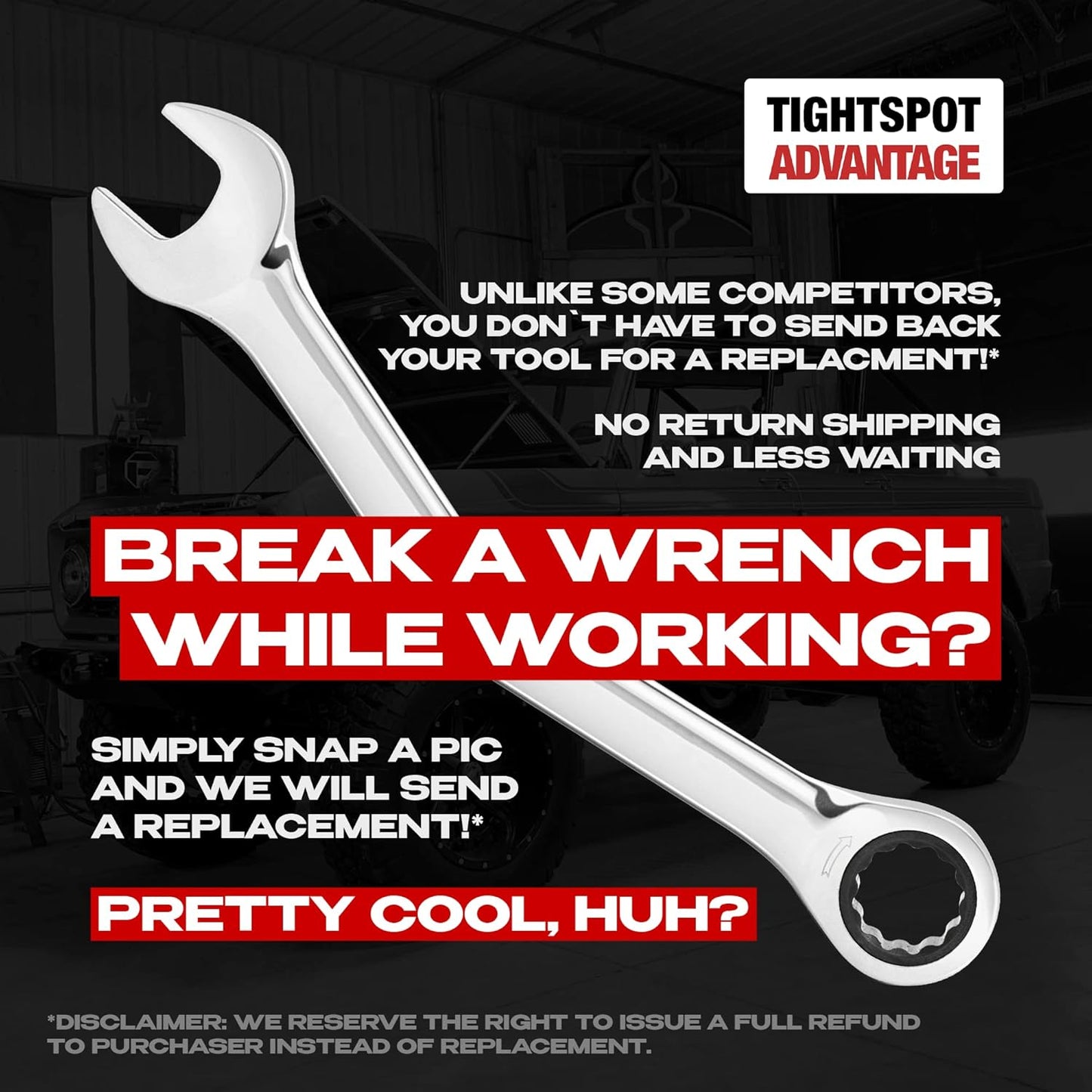 1 1/4 Inch Jaeger Ratchet Wrench with 135-Tooth Ratcheting Precision and Hardened Steel for Tight Space Projects