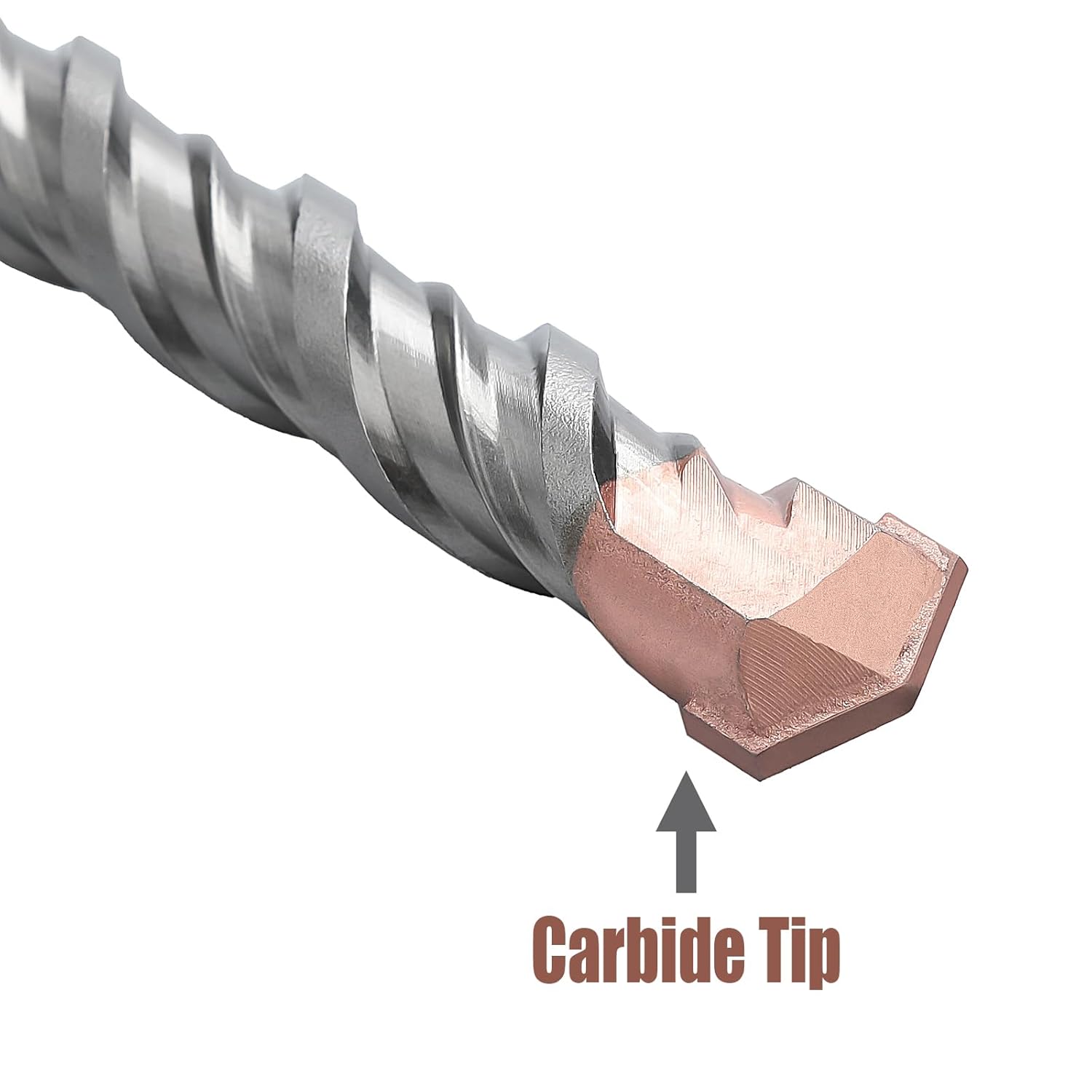1-3/8 x 18 inch SDS Plus Masonry Drill Bit for Concrete, Brick, Block - Rotary Hammer Drill Bit, 35 x 460mm