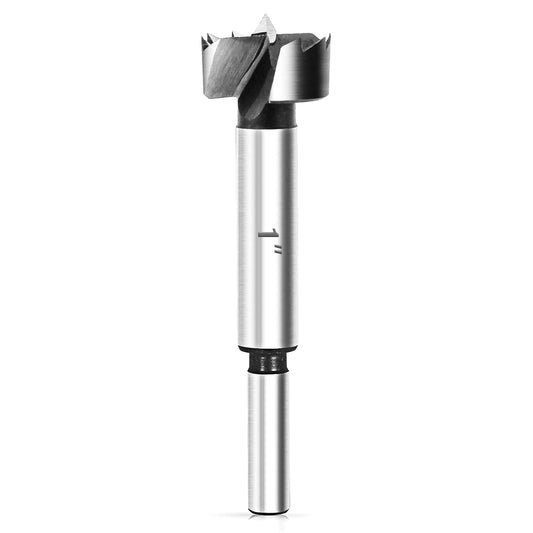 1" BAIDETS Forstner Drill Bit with Round Shank for Woodworking