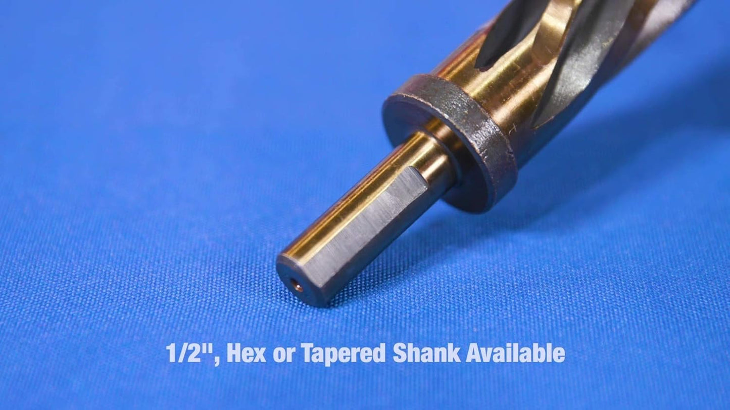 1" Bridge/Construction Reamer with 1/2" Shank - DWR Series by Drill America