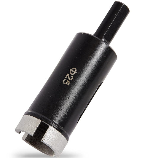 1" DaduoRi Concrete Hole Saw Diamond Drill Bit - 2" Depth for Stone, Brick, Marble, Granite, Block - Wet/Dry - 25mm