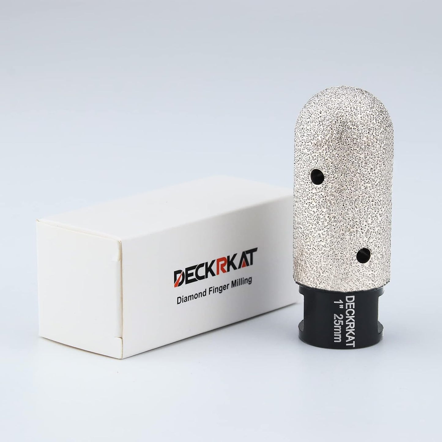 1" Diamond Finger Milling Bits Ball End for Enlarging Holes in Tile, Marble, Granite - Dry Core Drill Bit 25mm Dia with 5/8-11 Thread