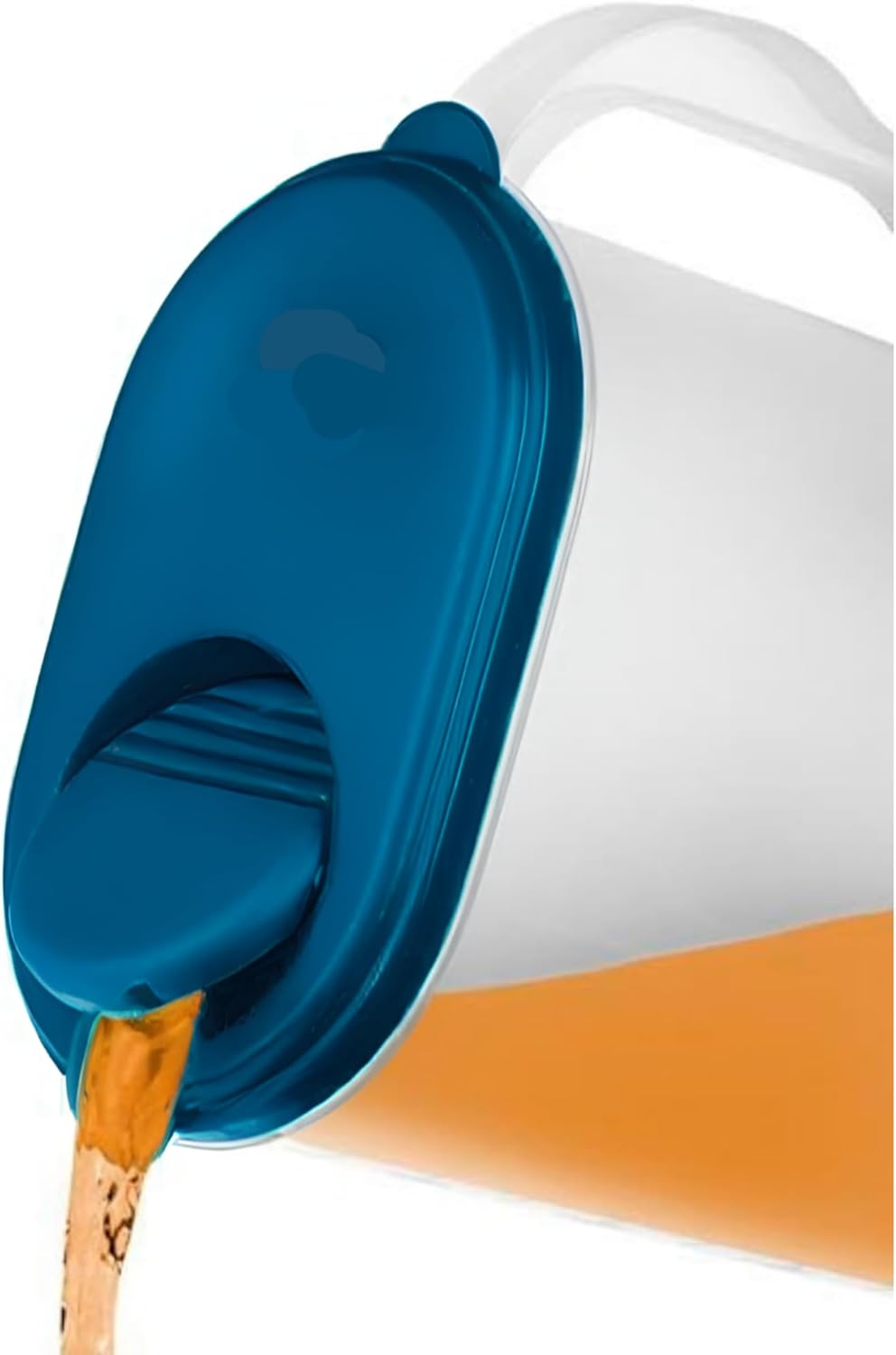 1 Gallon Slim Heavy Duty Plastic Measuring Pitcher with Leak Proof Lid - BPA-free, Ideal for Mixing, Storing, and Serving Beverages