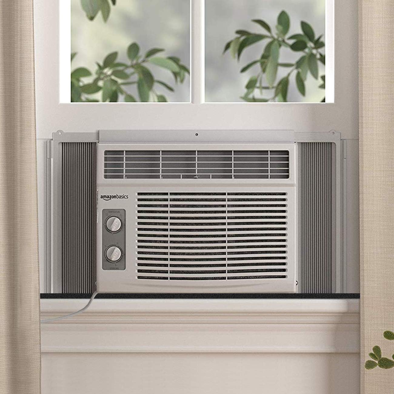 1 Inch Low Density Foam Seal Tape + 1/2 Inch High Density Door Weather Stripping - Neoprene Rubber Seal Strip for Windows and AC Insulation