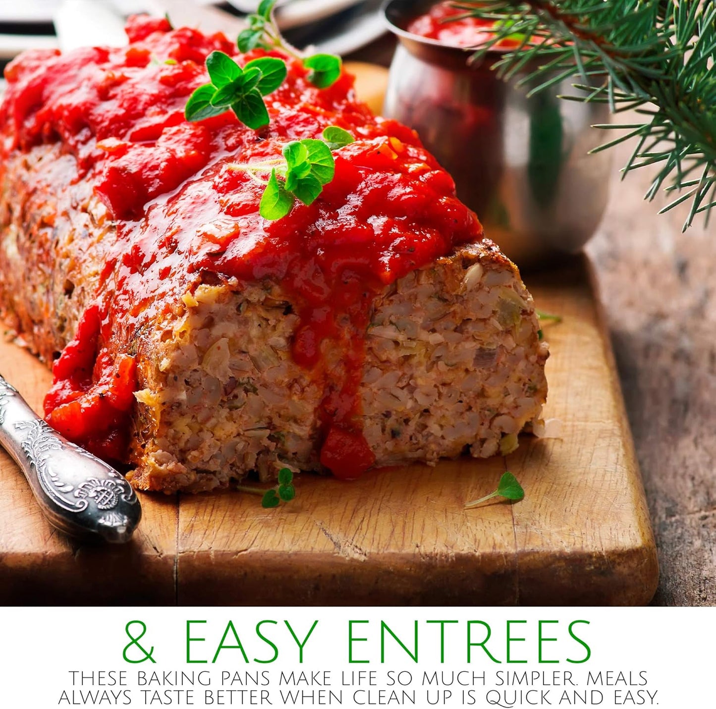 1 Lb Disposable Loaf Pans Aluminum Tin Foil Bakeware - 100 Pack, Ideal for Baking Cakes, Bread, Meatloaf, Lasagna - 1 Pound, 6'' X 3.75'' X 2