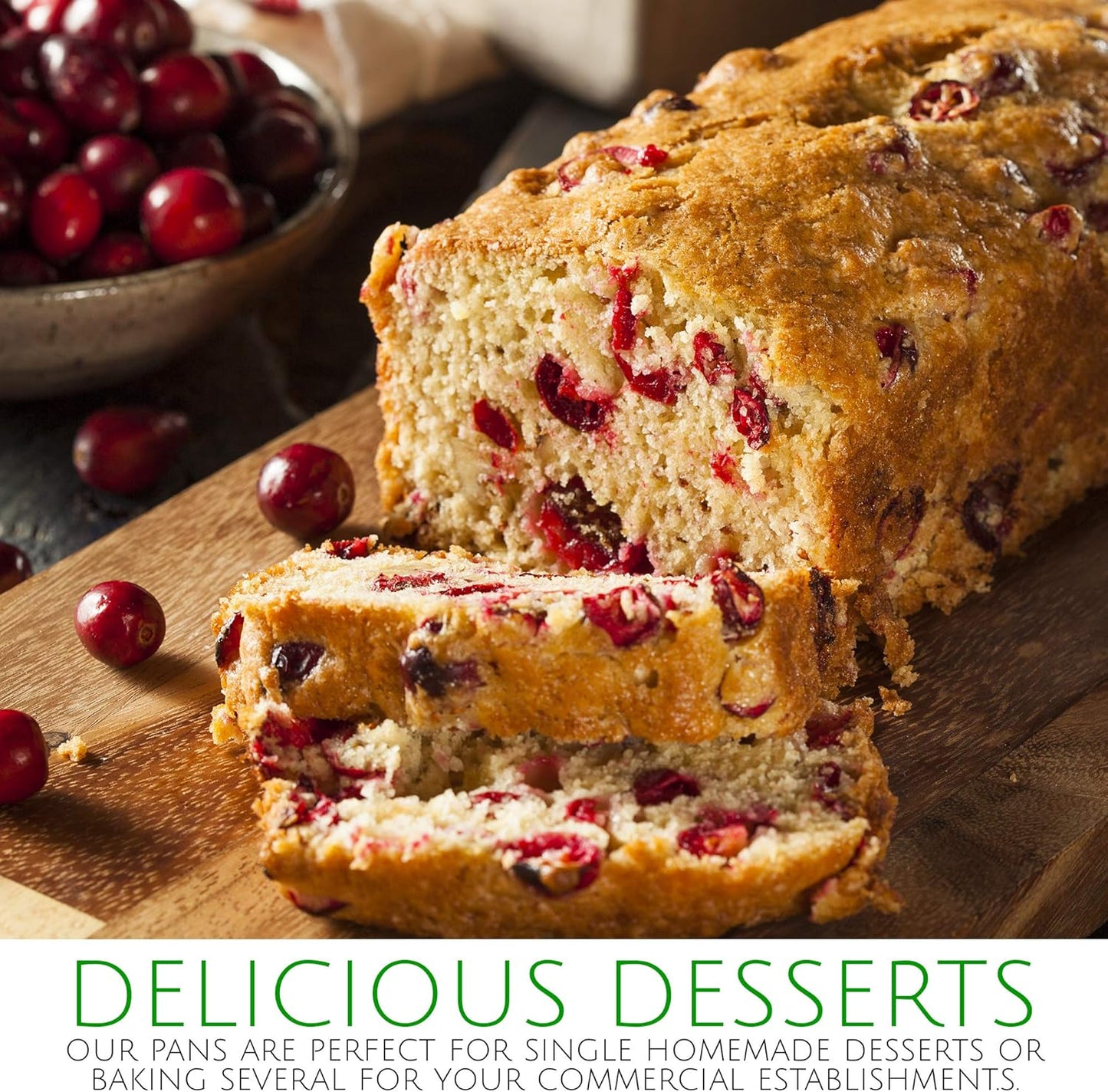 1 Lb Disposable Loaf Pans Aluminum Tin Foil Bakeware - 100 Pack, Ideal for Baking Cakes, Bread, Meatloaf, Lasagna - 1 Pound, 6'' X 3.75'' X 2