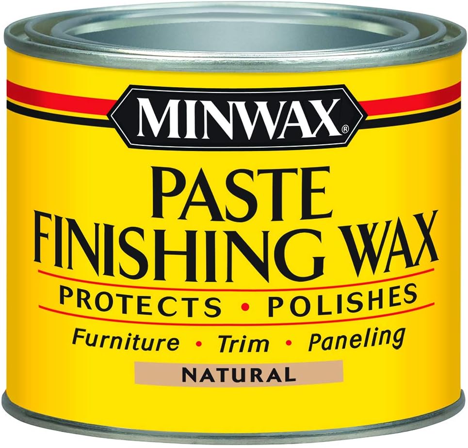 1 lb Minwax 78500 Natural Paste Finishing Wax for Protective Finish