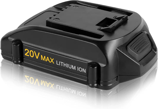 1 Pack Fhybat 3.0Ah 20V Max Lithium-ion Battery Replacement for WA3525 WA3575 WA3520 - Compatible with 20V Tools
