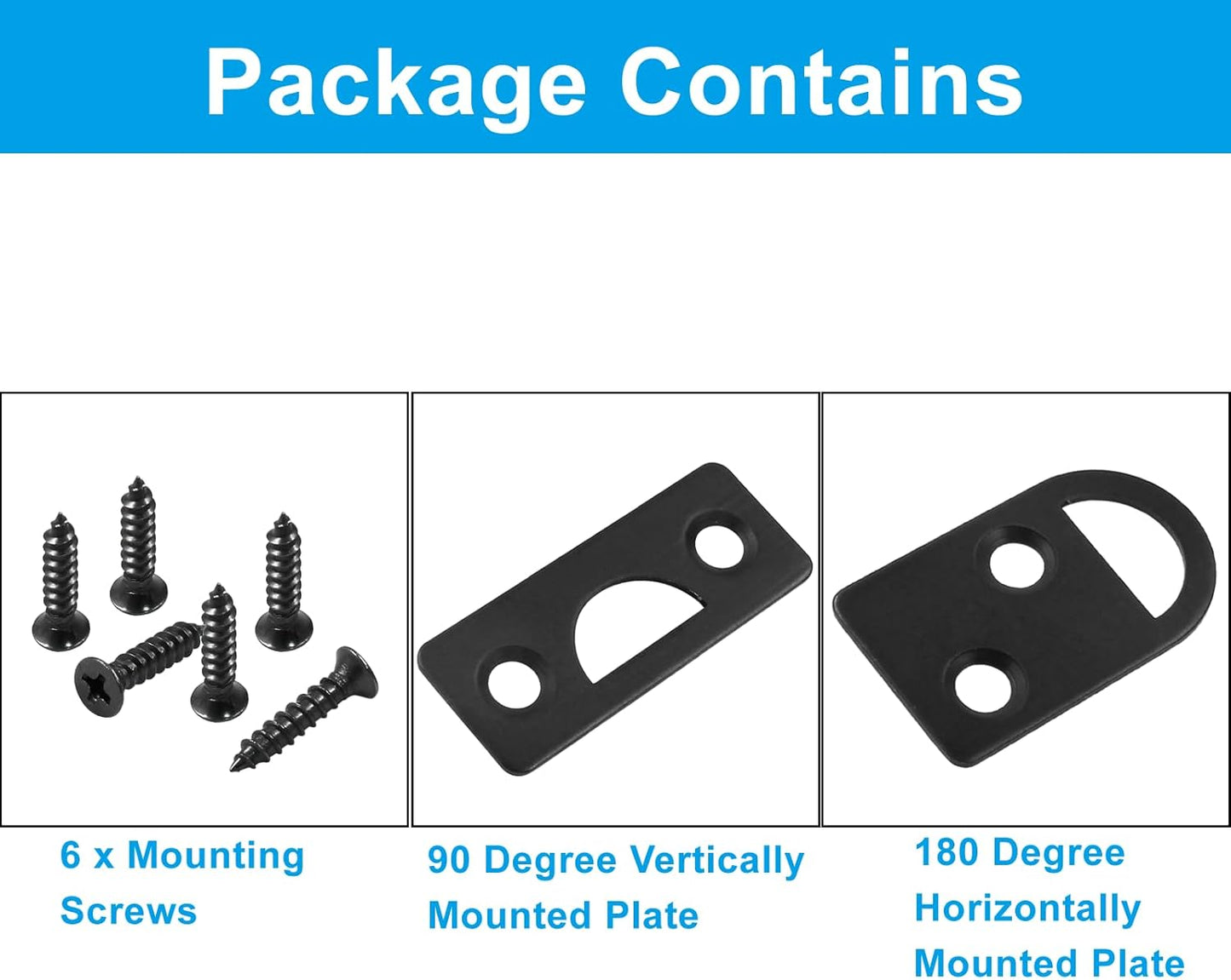 1 Pack Matte Black Solid Brass 2" Surface Bolt for French Doors and Gates