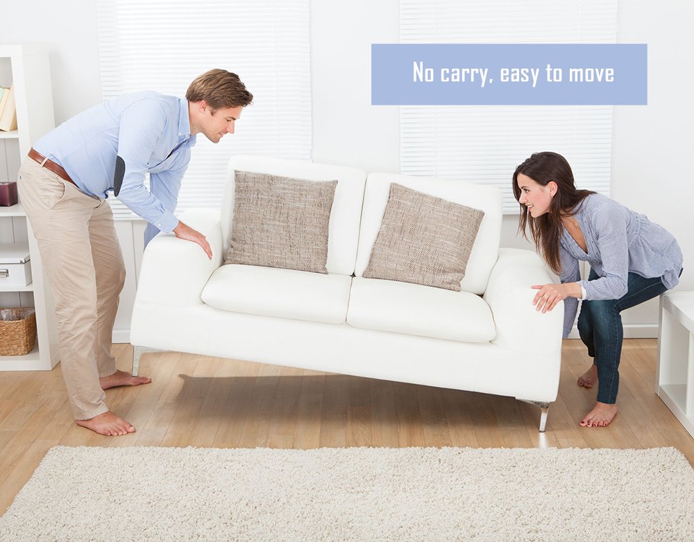 1 Pack Self-Adhesive Felt Tape Strips for Furniture and Hard Surfaces - 1.96" x 0.04" x 14.7ft