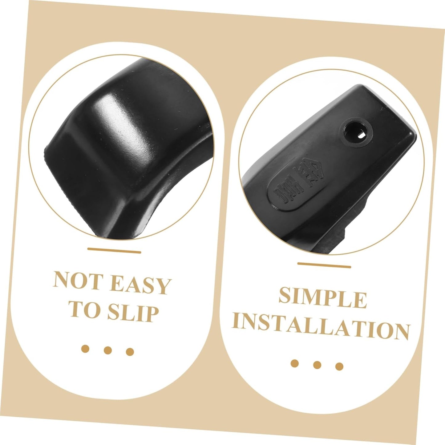 1 Pair Heat Resistant Bakelite Pressure Cooker Handles - Replacement Grip for Daily Use - Kitchen Accessories