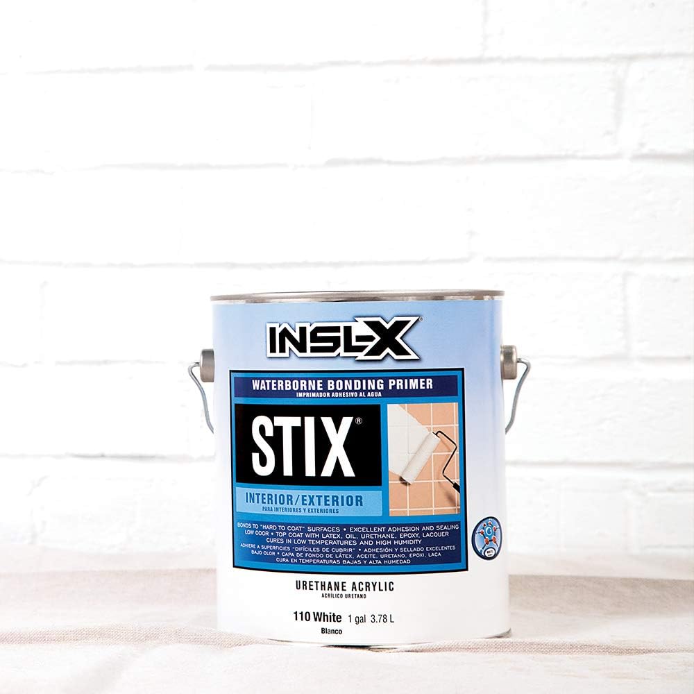 1 Quart INSL-X SXA11009A-04 Stix Acrylic Waterborne Bonding Primer - White Color