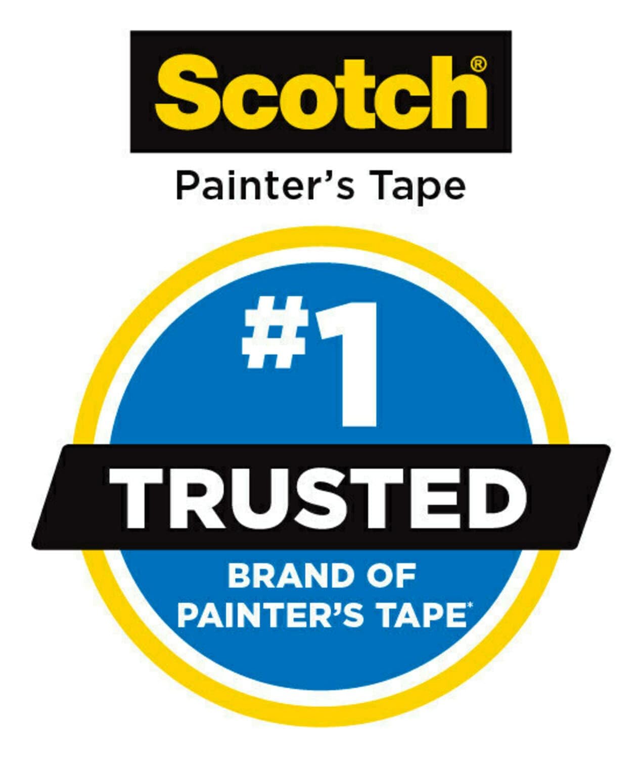 1 Roll of ScotchBlue Original Multi-Surface Painters Tape, 1 Inch Wide - Blue Masking Tape for Indoor and Outdoor Use - Easy to Remove & Protects Surfaces - 2090-24NC (0.94 In. x 60 Yds)