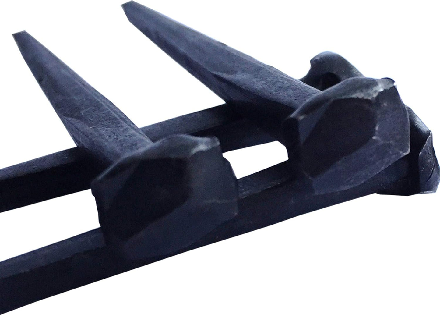 1" Steel Decorative Antique Wrought Rose Head Nails for Woodworking & Furniture - Pack of 50