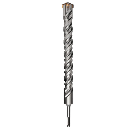 1" x 18" GUICGOC SDS Plus Rotary Hammer Drill Bit for Concrete, Brick, Cement, Stone - 18" Length, 1" Diameter