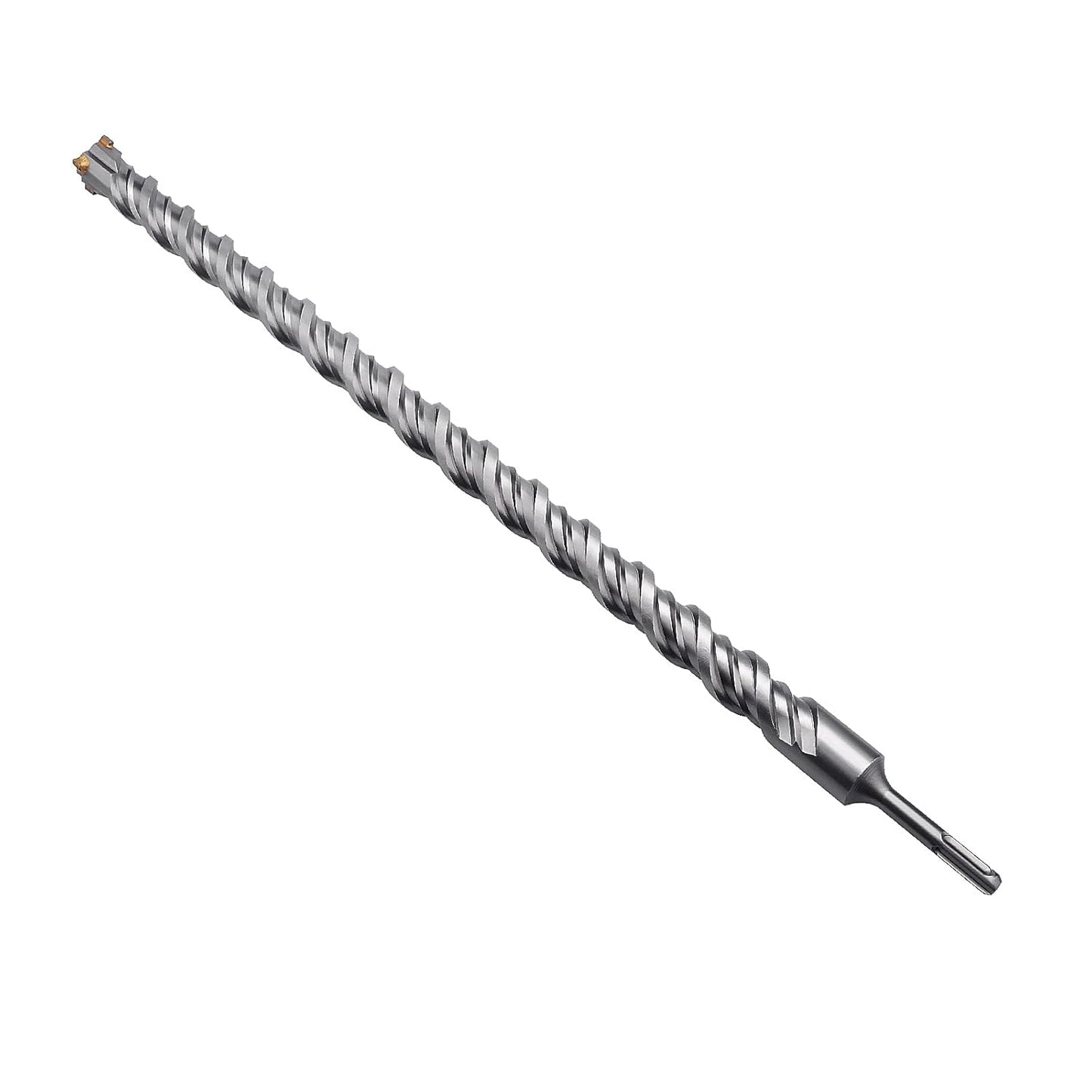 1" x 18" GUICGOC SDS Plus Rotary Hammer Drill Bit for Concrete, Brick, Cement, Stone - 18" Length, 1" Diameter