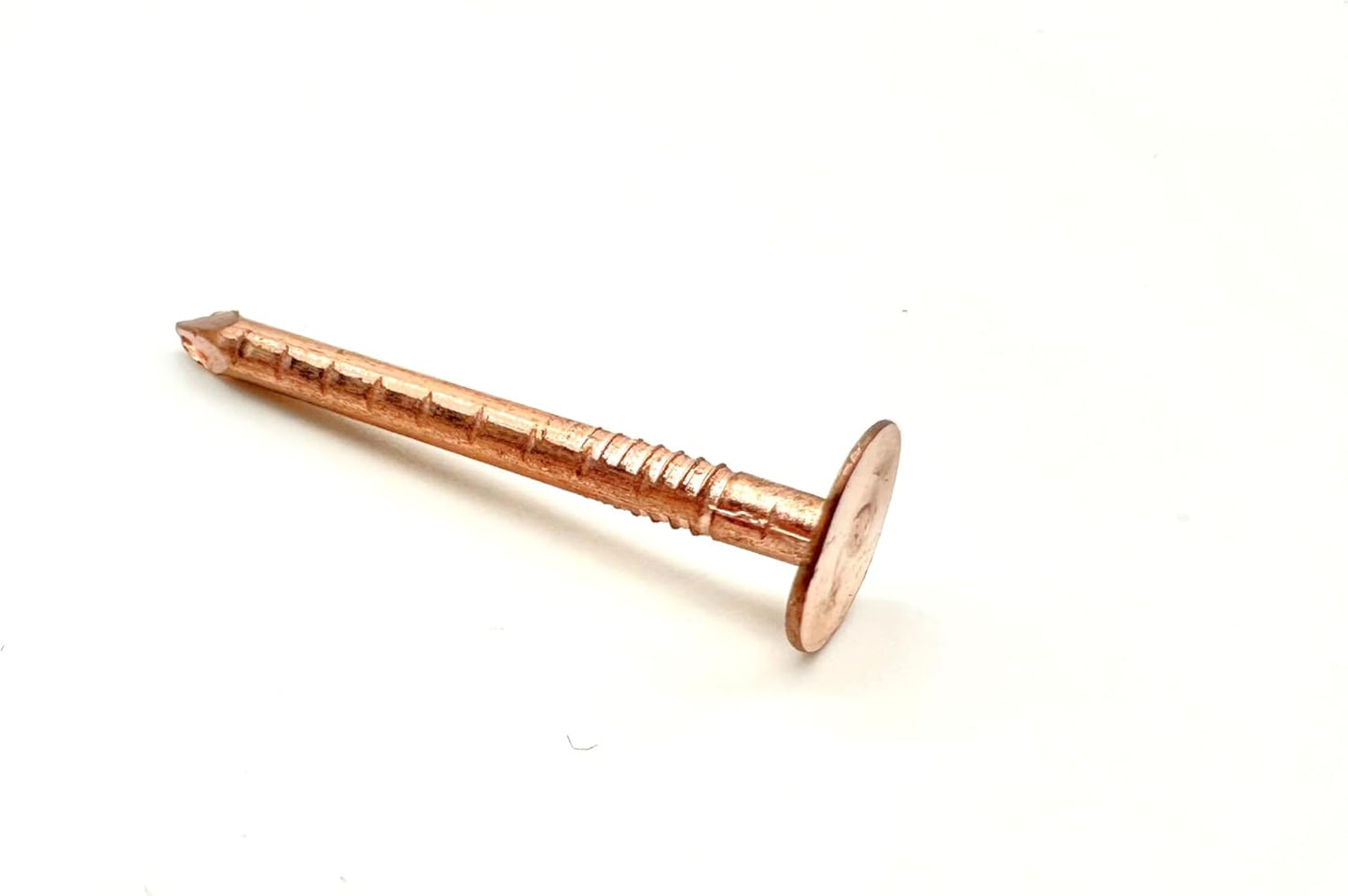 10 Copper Clout Nails for Roofing Slate Felt - Tree Stump Killers - 30mm, 38mm, 50mm - 30mm x 2.65mm