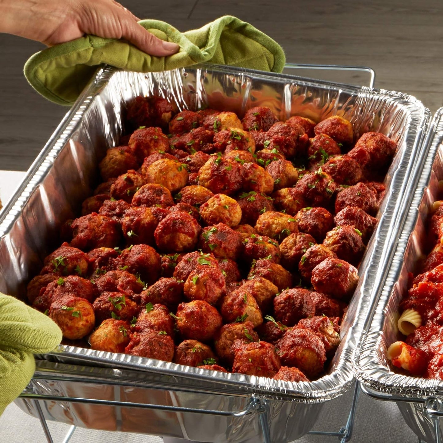 10-Count Hefty Reynolds EZ Foil Disposable Full-Size Steam Table Pans