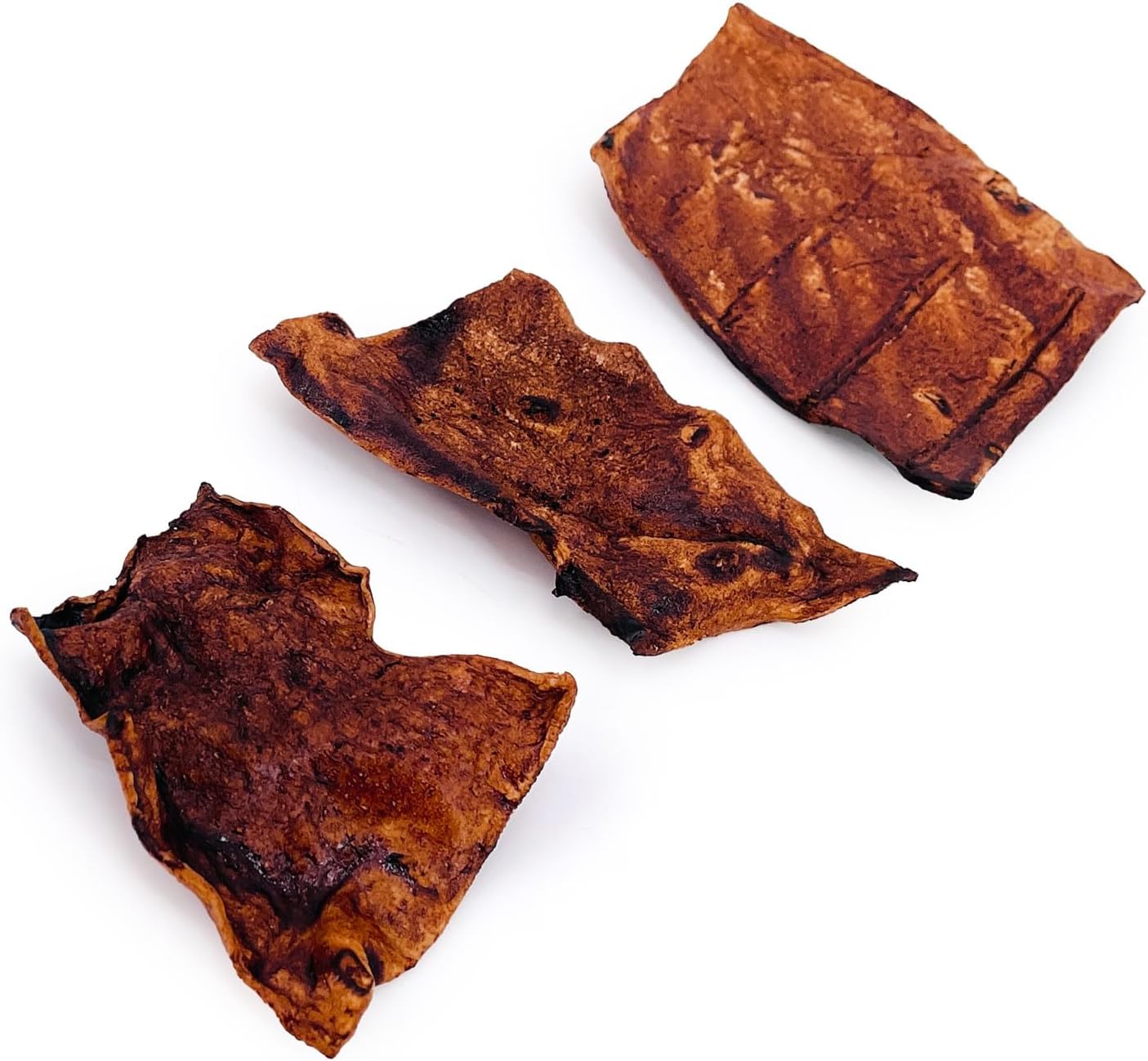 10 Count ValueBull USA Natural Beef Flavor Rawhide Chips - Long Lasting & Chemical Free Beef Hide Snacks