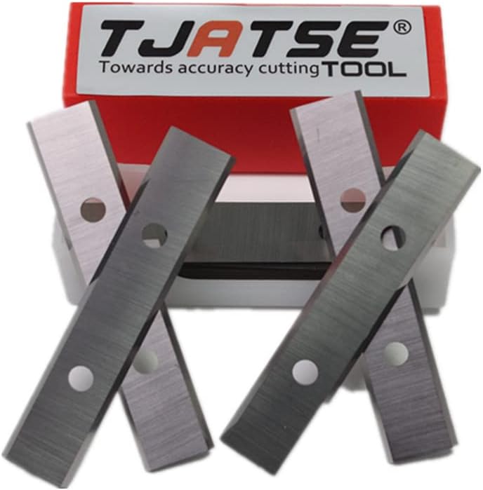 10 Double-Edged Carbide Paint Scraper Blades - 2-3/8" (60mm) Heavy Duty Replacements for TJATSE, Oneida Air, Warner100X Scraper - Remove Paint, Varnish, Wood, Glue