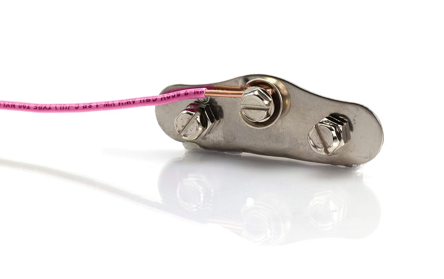 10 ft Insulated Solid Copper THHN/THWN Wire - 10 AWG, USA Made, Residential/Commercial/Industrial Use, 600V, Pink Color