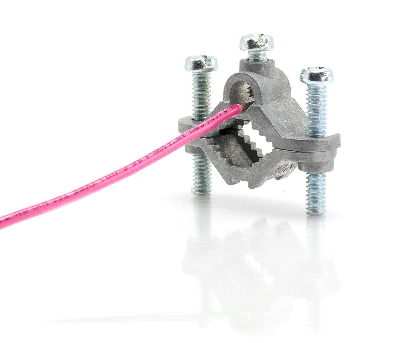 10 ft Insulated Solid Copper THHN/THWN Wire - 10 AWG, USA Made, Residential/Commercial/Industrial Use, 600V, Pink Color