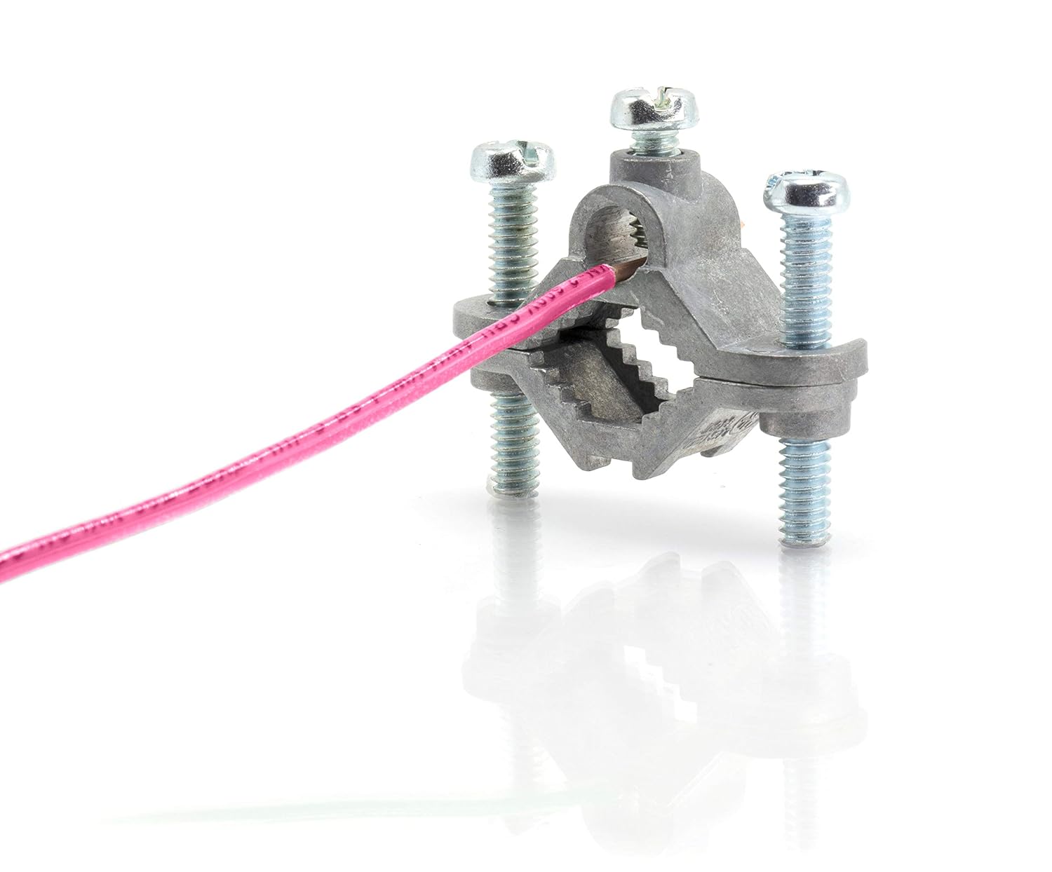 10 ft Insulated Solid Copper THHN/THWN Wire - 10 AWG, USA Made, Residential/Commercial/Industrial Use, 600V, Pink Color