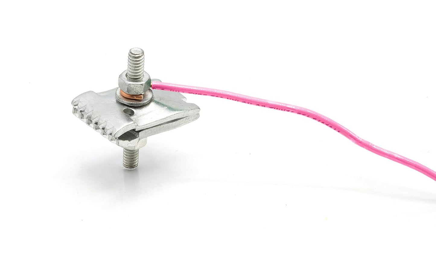 10 ft Insulated Solid Copper THHN/THWN Wire - 10 AWG, USA Made, Residential/Commercial/Industrial Use, 600V, Pink Color