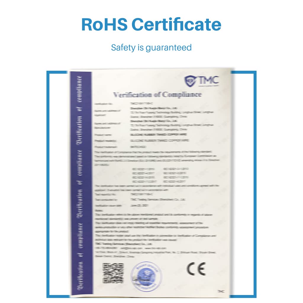 10 ft Red + 10 ft Black 12 AWG Silicone Copper Wire - BNTECHGO Flexible Stranded Tinned - 12 Gauge Wire