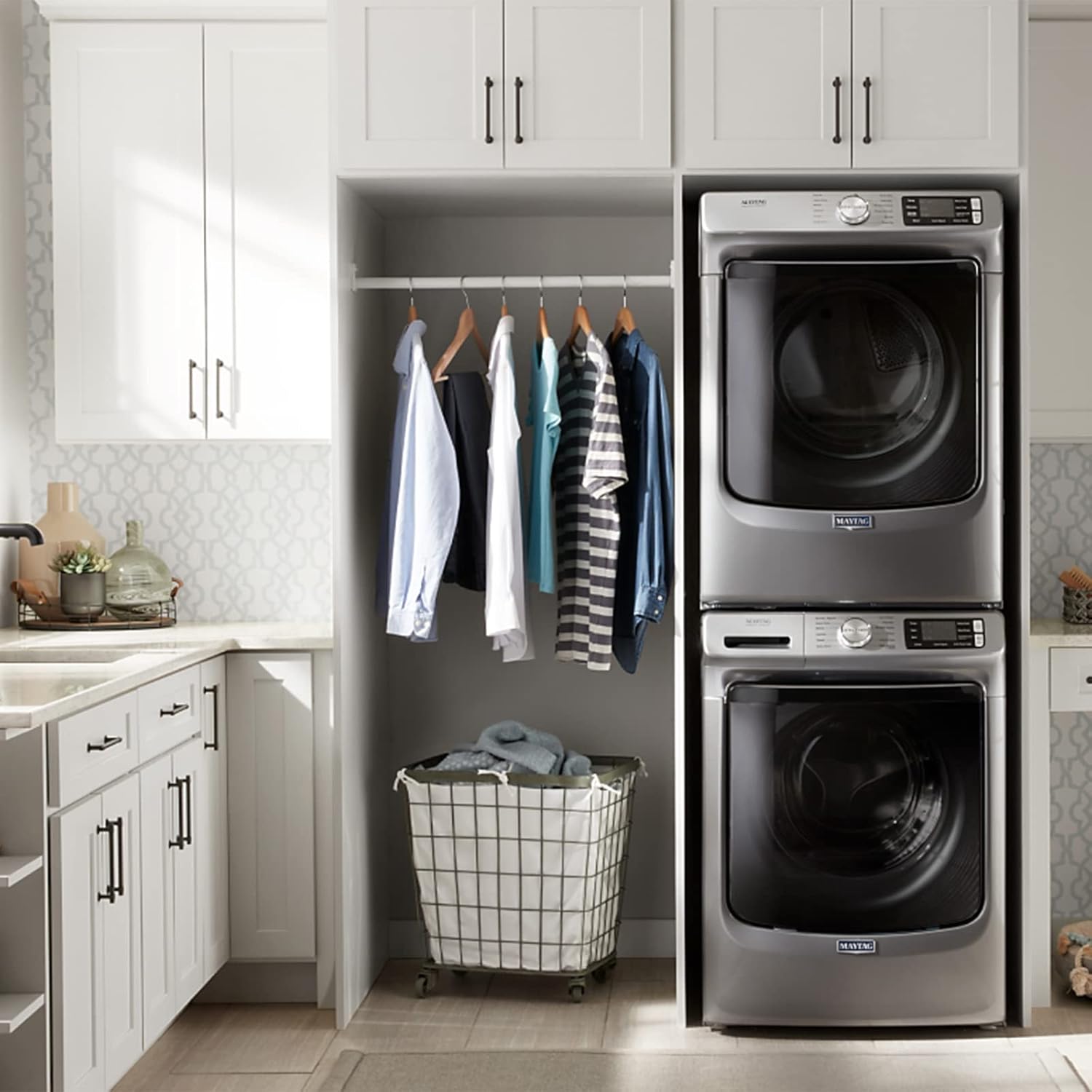 10 FT Steelsoft Heavy Duty Dryer Vent Duct Hose - 4 inch, Extra Thick Aluminum Foil Transition Duct Kit with Collars for Easy Installation