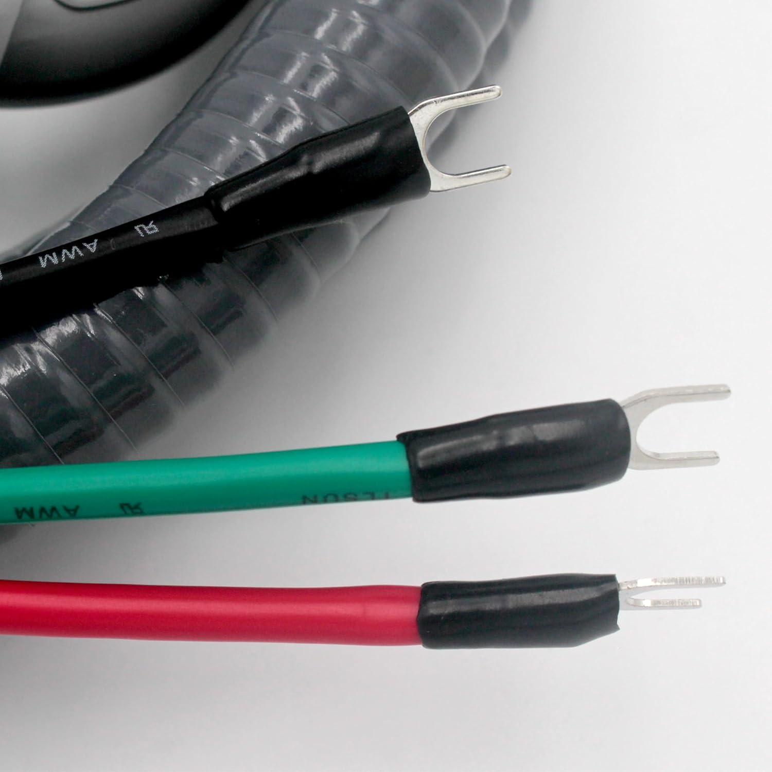 10 Gauge 3 Conductor Nonmetallic Flexible Conduit Wire Kit - 4FT Outdoor Electrical Whip Assembly for AC Disconnect Box