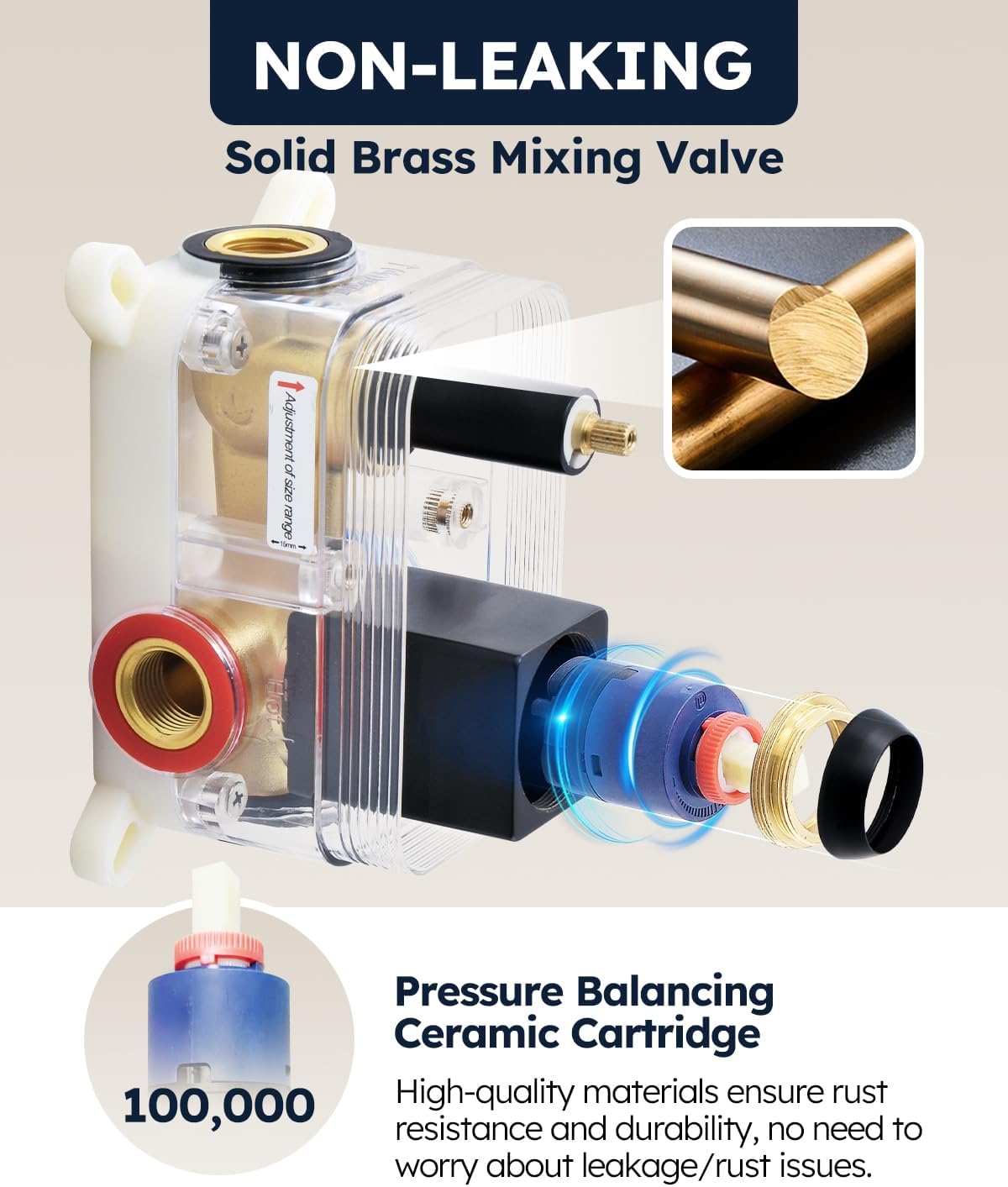 10 Inch Matte Black Shower System with Valve, Rainfall Shower Head and Handheld Combo Kit - Bathroom Wall Mounted Fixtures by Arofa