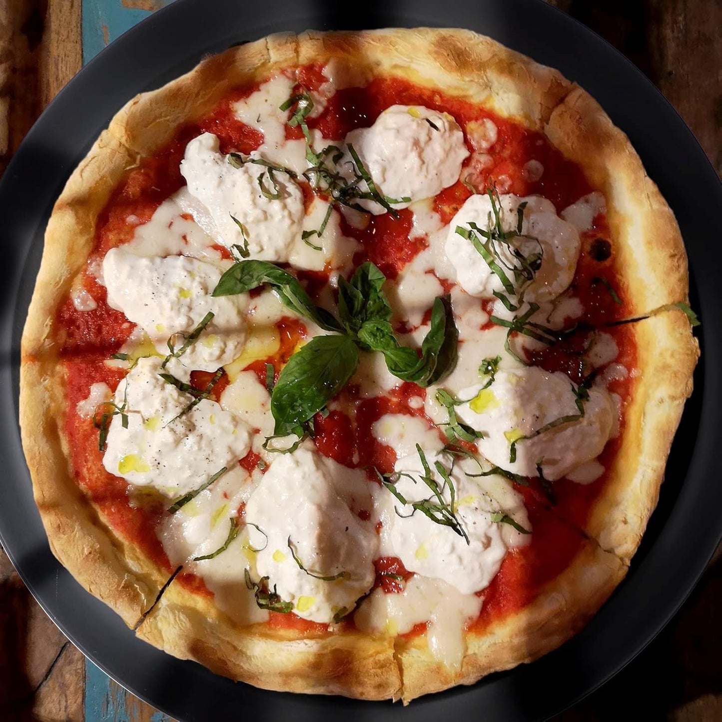 10 Inch Perforated Pizza Pan with Holes - Aluminum Alloy Round Vented Pizza Crisper Pan for Oven - Pizza Baking Tray for Home Kitchen